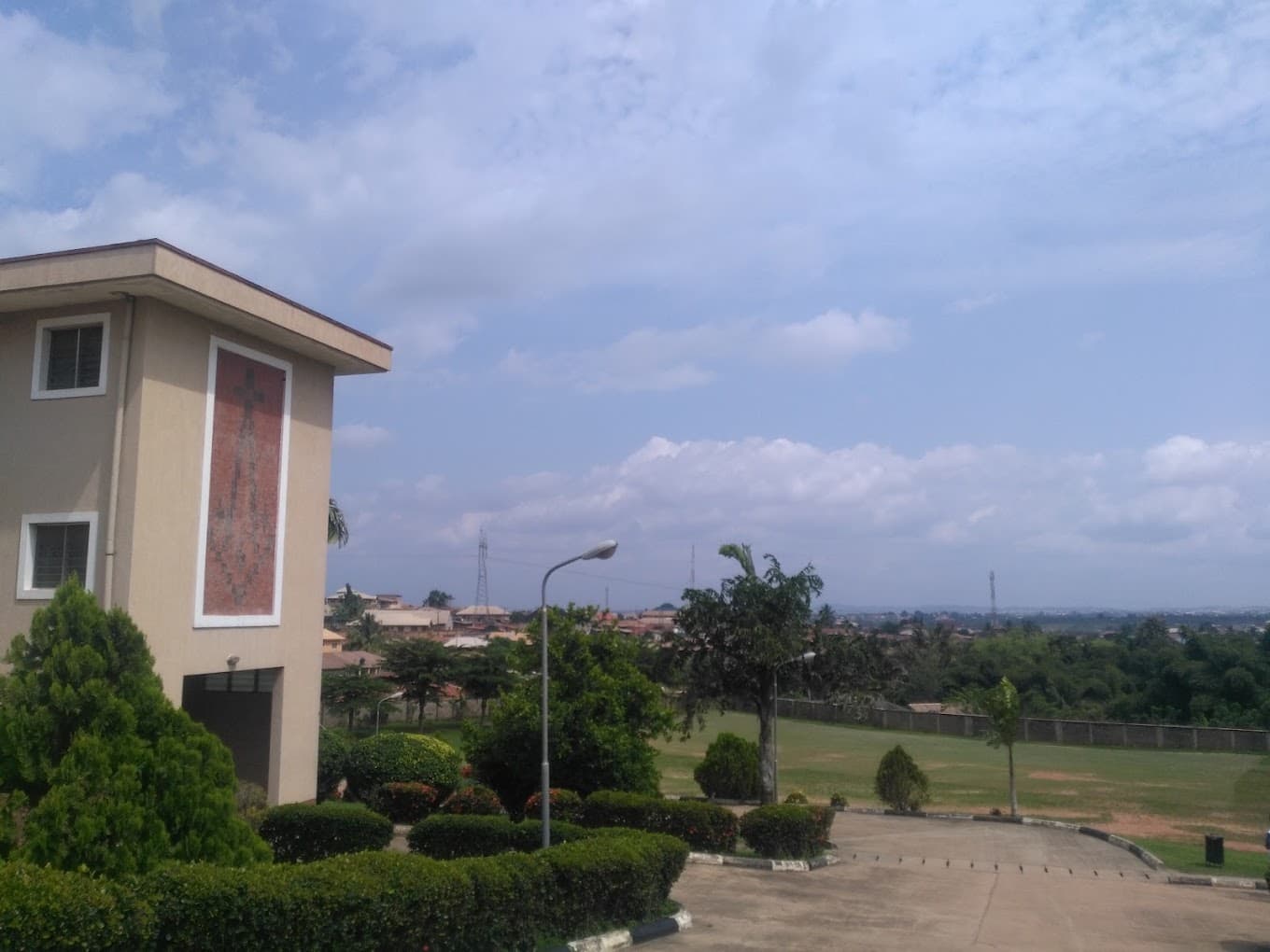 Simple retreat guest room